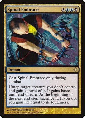 Spinal Embrace C13 218 NM Magic: The Gathering