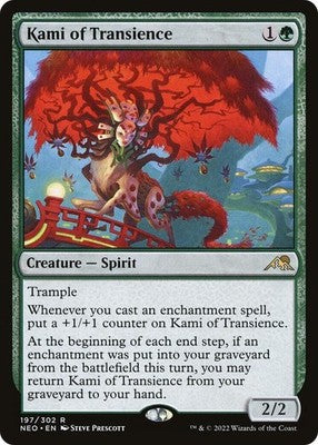 Kami of Transience NEO 197 NM Magic: The Gathering