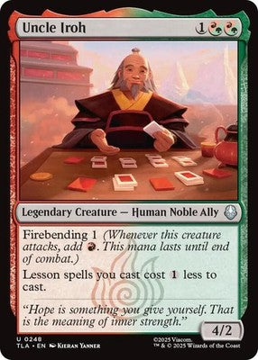 Uncle Iroh TLA 248 NM Magic: The Gathering