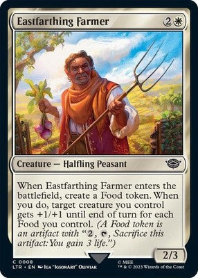 Eastfarthing Farmer LTR 8 NM Magic: The Gathering