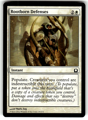 Rootborn Defenses Return to Ravnica 19 C Magic: The Gathering Near Mint
