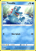 Totodile Fusion Strike 055/264 Common Pokémon — English Lightly Played