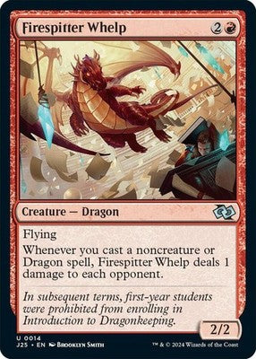 Firespitter Whelp J25 14 NM Magic: The Gathering