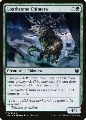 Loathsome Chimera THB 177 NM Magic: The Gathering
