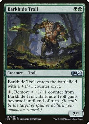 Barkhide Troll M20 165 NM Magic: The Gathering