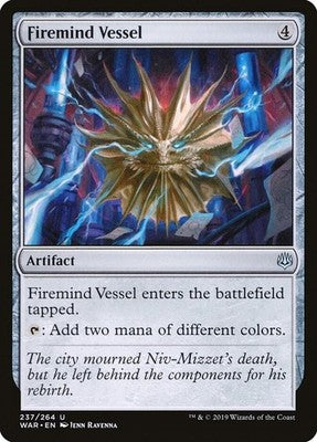 Firemind Vessel WAR 237 NM Magic: The Gathering