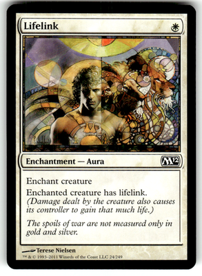 Lifelink Magic 2012 (M12) 24 C Magic: The Gathering Near Mint