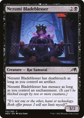 Nezumi Bladeblesser NEO 115 Foil NM Magic: The Gathering