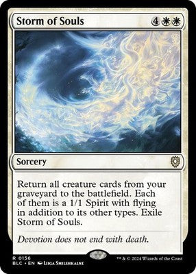 Storm of Souls BLC 156 NM Magic: The Gathering
