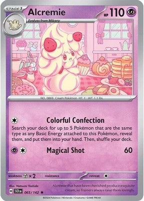 Alcremie 065/142 SV07: Stellar Crown Holofoil Pokémon TCG