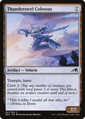 Thundersteel Colossus NEO 261 NM Magic: The Gathering