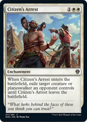 Citizen's Arrest DMU 11 NM Magic: The Gathering