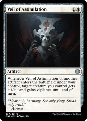 Veil of Assimilation ONE 37 NM Magic: The Gathering