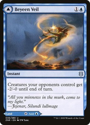 Beyeen Veil // Beyeen Coast ZNR 46 NM Magic: The Gathering
