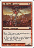 Lightning Elemental 9ED 201 LP Magic: The Gathering