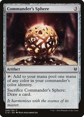 Commander's Sphere C16 248 NM Magic: The Gathering
