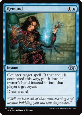 Remand J25 349 NM Magic: The Gathering