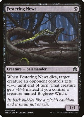 Festering Newt IMA 90 NM Magic: The Gathering