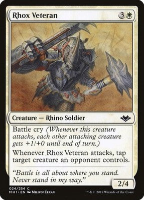 Rhox Veteran MH1 24 NM Magic: The Gathering