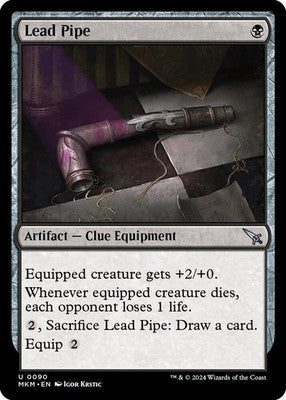 Lead Pipe MKM 90 NM Magic: The Gathering
