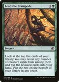Lead the Stampede IMA 173 NM Magic: The Gathering