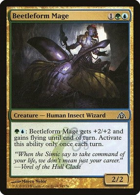Beetleform Mage DGM 54 NM Magic: The Gathering