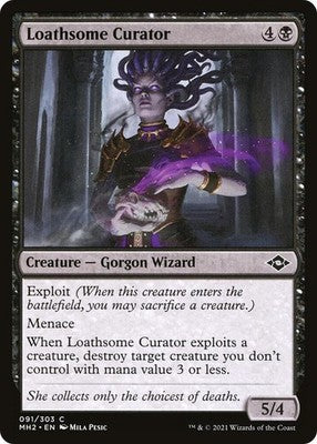 Loathsome Curator MH2 91 NM Magic: The Gathering