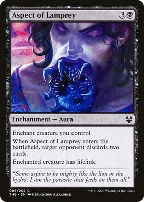 Aspect of Lamprey THB 85 NM Magic: The Gathering