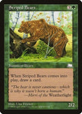 Striped Bears WTH 140 LP Magic: The Gathering