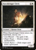 Dawnbringer Cleric AFR 9 Foil NM Magic: The Gathering