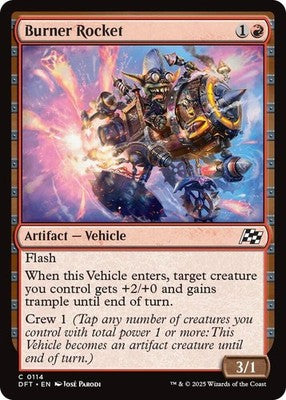 Burner Rocket DFT 114 NM Magic: The Gathering