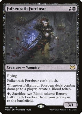 Falkenrath Forebear VOW 111 NM Magic: The Gathering