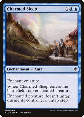 Charmed Sleep ELD 40 NM Magic: The Gathering