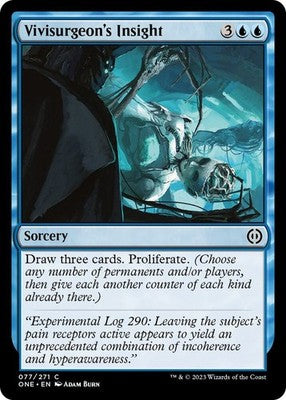 Vivisurgeon's Insight ONE 77 NM Magic: The Gathering