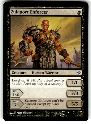 Zulaport Enforcer Rise of the Eldrazi 133 C Magic: The Gathering Lightly Played