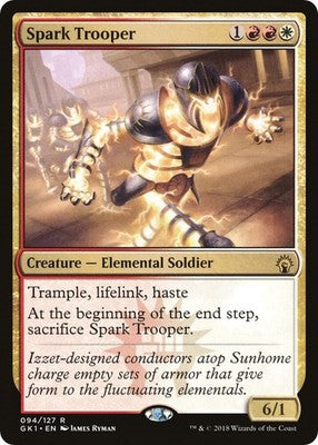 Spark Trooper GK1 94 NM Magic: The Gathering