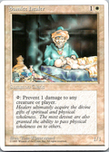 Samite Healer Fourth Edition C Magic: The Gathering Lightly Played
