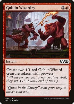 Goblin Wizardry M21 148 NM Magic: The Gathering