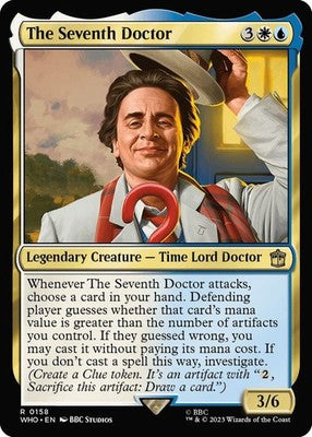 The Seventh Doctor WHO 158 NM Magic: The Gathering