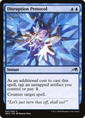 Disruption Protocol NEO 51 NM Magic: The Gathering
