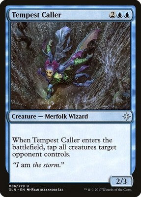 Tempest Caller XLN 86 NM Magic: The Gathering