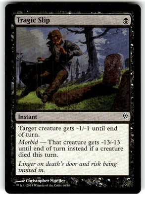 Tragic Slip Duel Decks: Jace vs. Vraska 66 C Magic: The Gathering Lightly Played