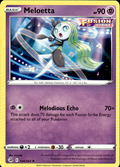 Meloetta Fusion Strike 124/264 Rare Pokémon — English Lightly Played