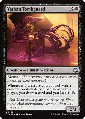 Yathan Tombguard TDM 100 Foil NM Magic: The Gathering