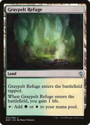 Graypelt Refuge DDP 32 NM Magic: The Gathering