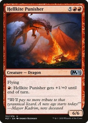 Hellkite Punisher M21 151 NM Magic: The Gathering