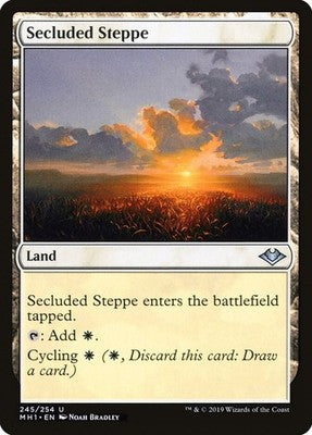Secluded Steppe MH1 245 NM Magic: The Gathering