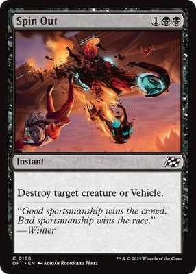 Spin Out DFT 106 Foil NM Magic: The Gathering