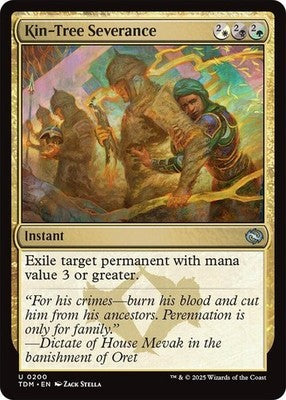 Kin-Tree Severance TDM 200 NM Magic: The Gathering
