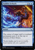 Sudden Setback MKM 72† NM Magic: The Gathering